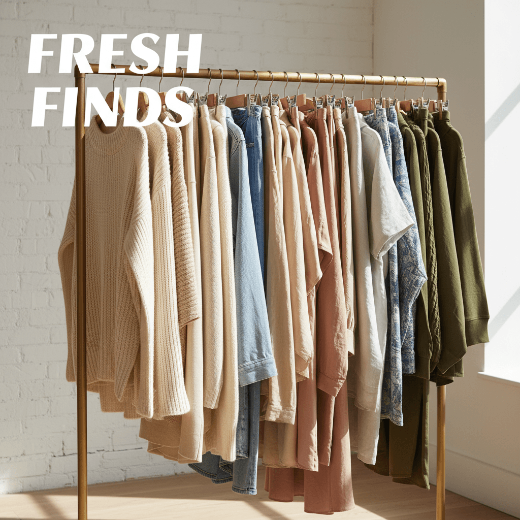 Wide selection of quality apparel on display